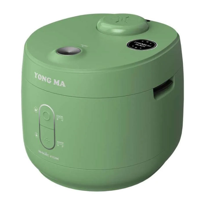Yong Ma Rice Cooker Magic Com Manual 1.8 Liter - SMC7083 Hijau | SMC 7083